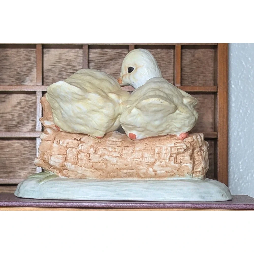 11. Duck Pair Figurine Made in Mexico
